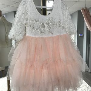 Little girls party formal  dress